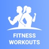 Fitness workouts at home icon