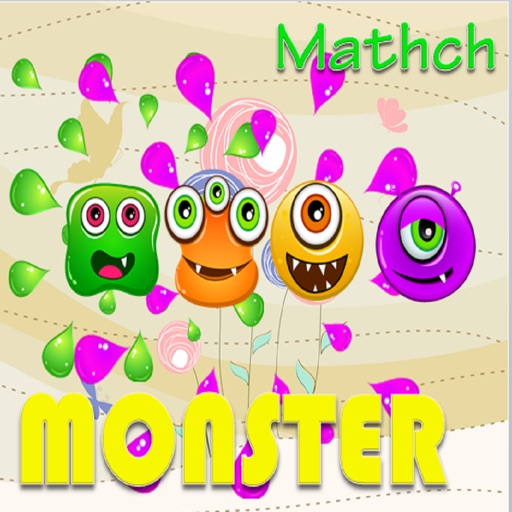 Monster matching : baby games for one year olds Icon