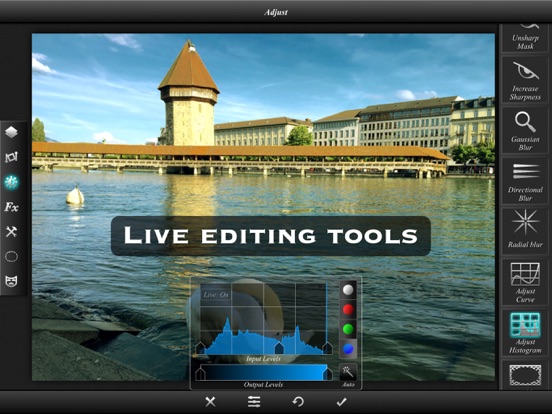 Leonardo - Photo Layer Editor iPad app afbeelding 3