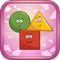 Icon Shapes Learning Game for Toddler+