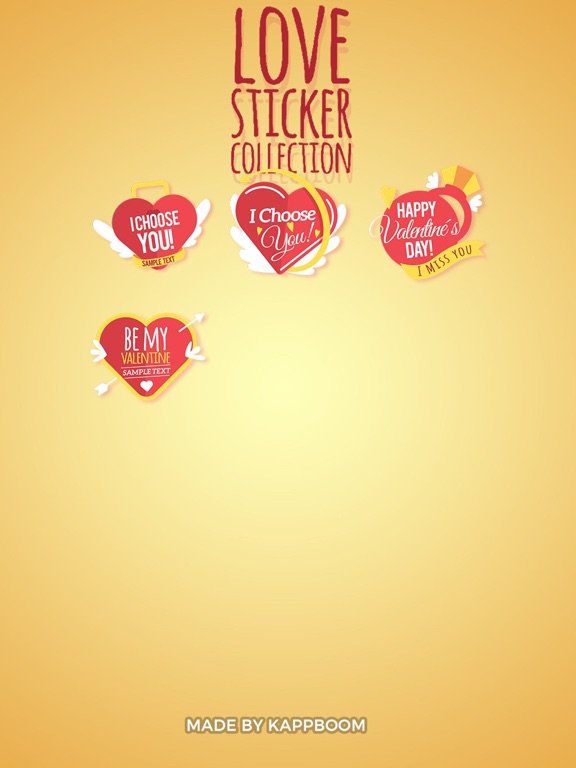 Screenshot #5 pour Romantic Stickers II