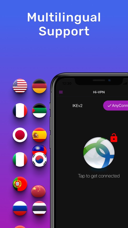 #6. Hi-VPN: Double VPN (iOS) 由: Heidi Technology, Inc.