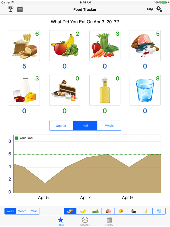 FoodTrackerPro - Daily Food Eating Logのおすすめ画像1