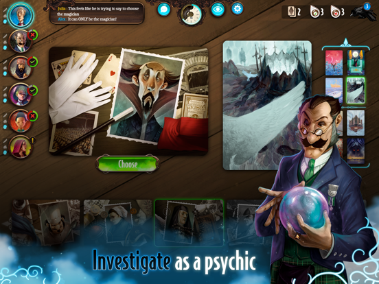 Mysterium: A Psychic Clue Game iPad app afbeelding 1