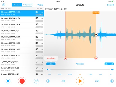 Voice Recorder PRO - Recording screenshot 2