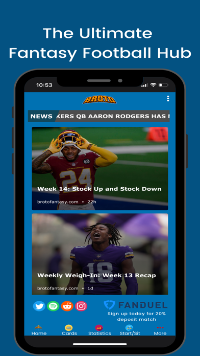 Fantasy Football by BRoto Screenshot