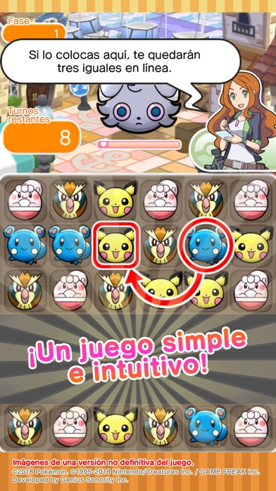 Pokémon Shuffle Mobile Hack screenshot 3 - iOS game interface