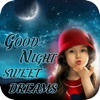 Lovely Good Night Photo Frame Editor