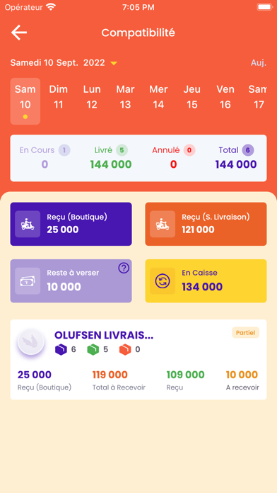 iTeliya Fournisseur Screenshot
