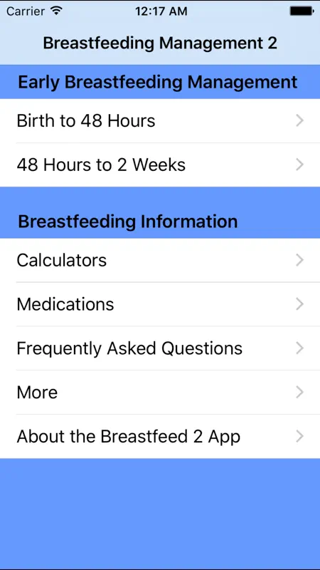 Breastfeeding Management 2 screenshot 1 of 5