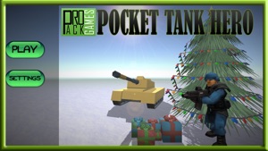 Pocket Tank Hero Lite : Bomb army in this battle screenshot #1 for iPhone