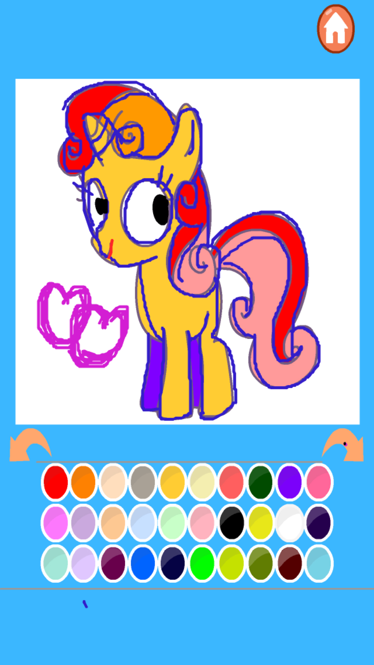 How To Draw Pony Free-the Pony World