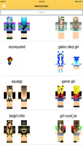 Game screenshot GirlSkins - for MineCraft PE mod apk