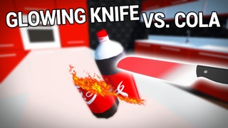 Glowing 1000 Degree Hot Knife vs Colaのおすすめ画像1