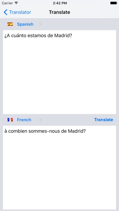 【图】Offline Translator Fr-Es(截图1)