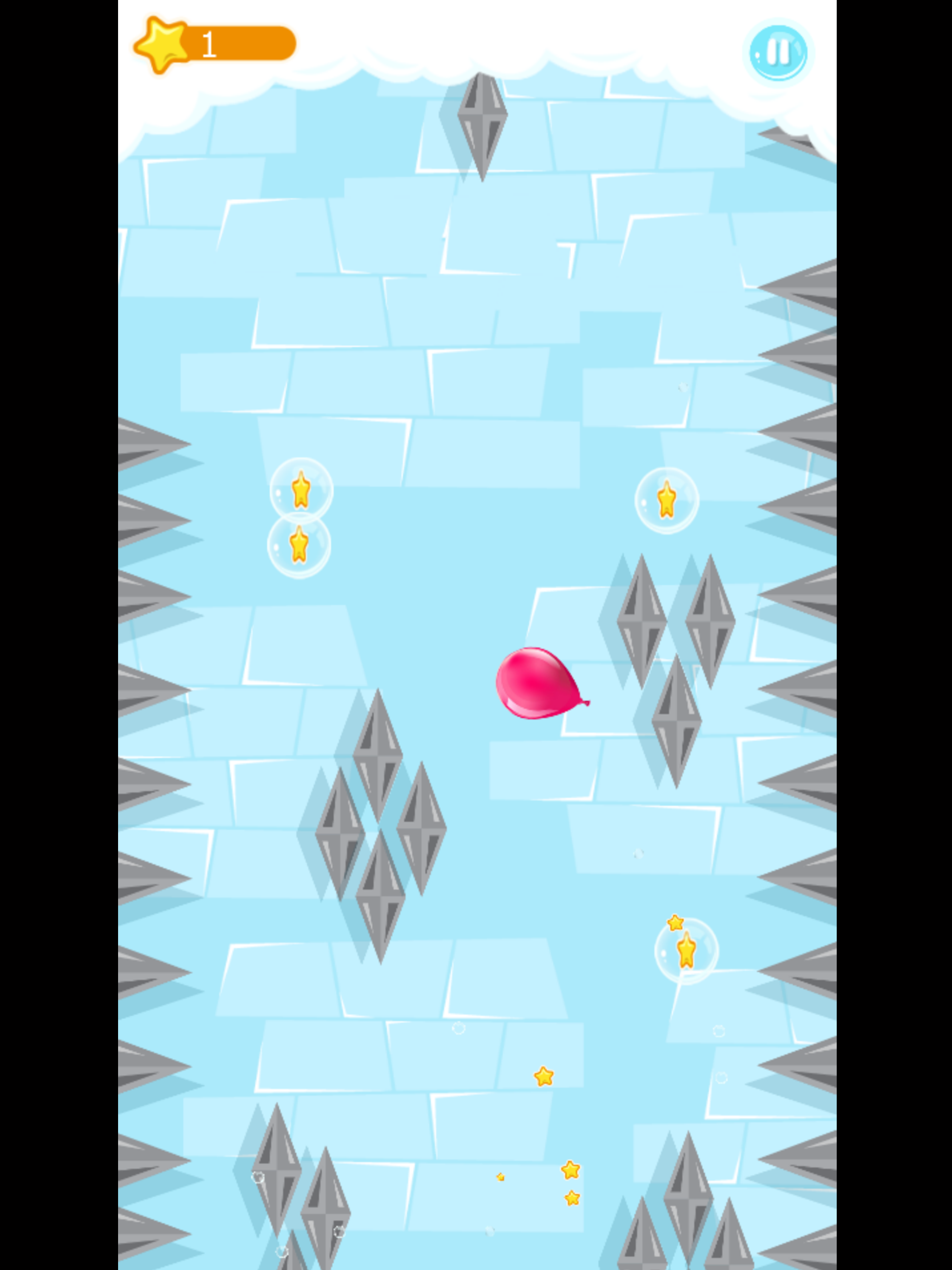 magic balloon fly up in sky game for kids