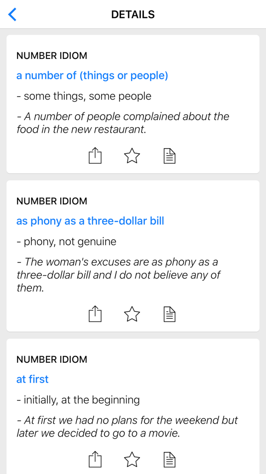 Number & Body idioms - 1.0.3 - (iOS)