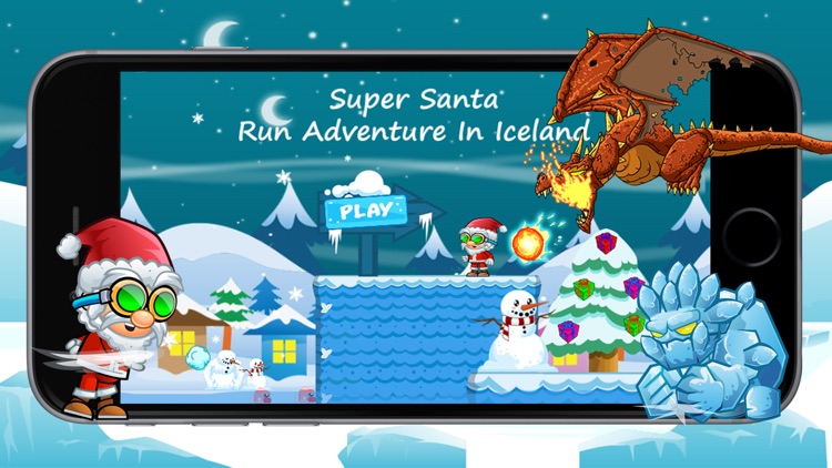 Super Santa Run Adventure In Iceland