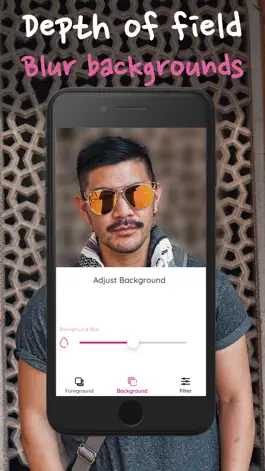 Game screenshot Blur Background Selfie Editor hack