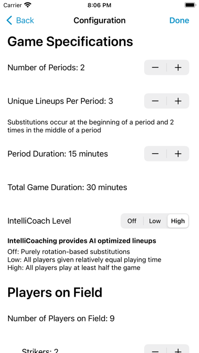 intelli.coach Screenshot