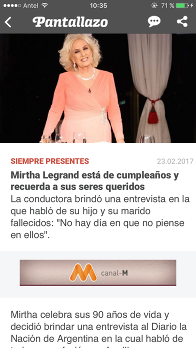Noticias - Montevideo Portal iPhone screenshot 5 - News app