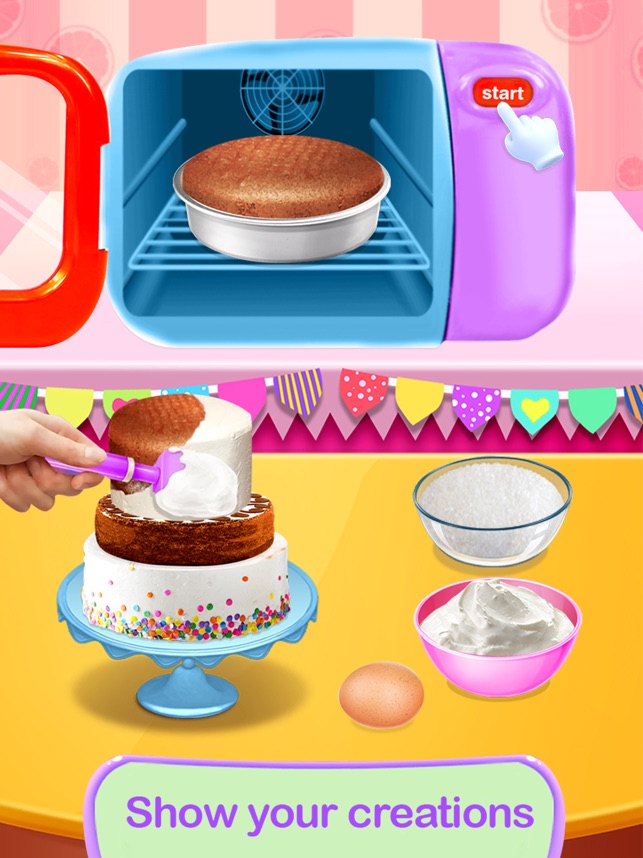 Make a Cake - Cooking Games for kids by Wizards Time LLC