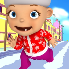 螢幕擷取畫面 (5) Baby Snow Run - Running Game