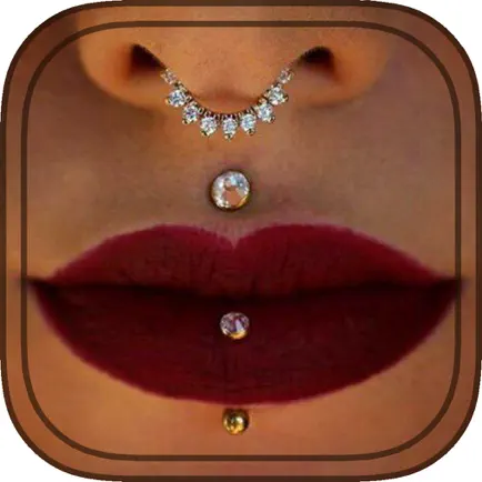 Girls Piercing-Virtual Pierced Designs Photo Booth Cheats