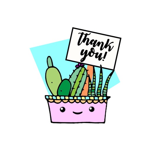 Cactus Love stickers by jans icon