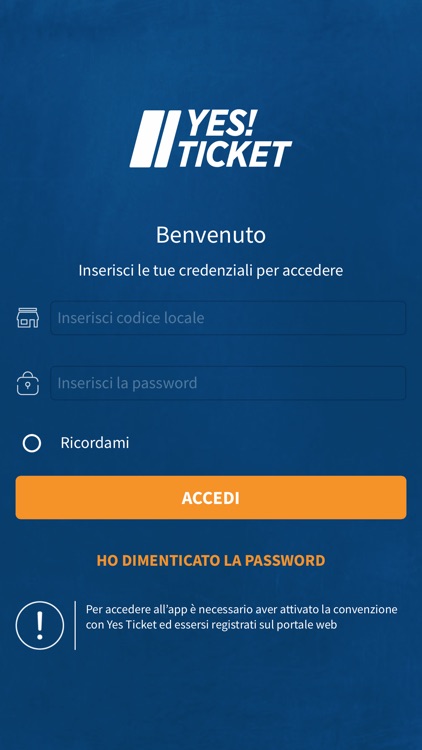 YesTicket Smart-Esercenti