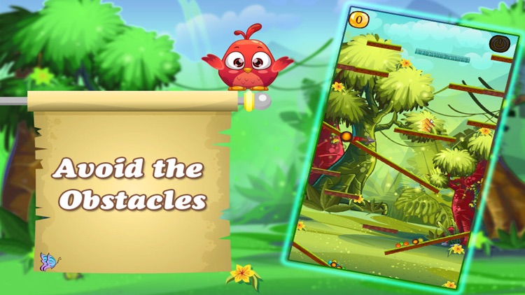 Fly Bird Simple Touch Jumping Platformer Game Play