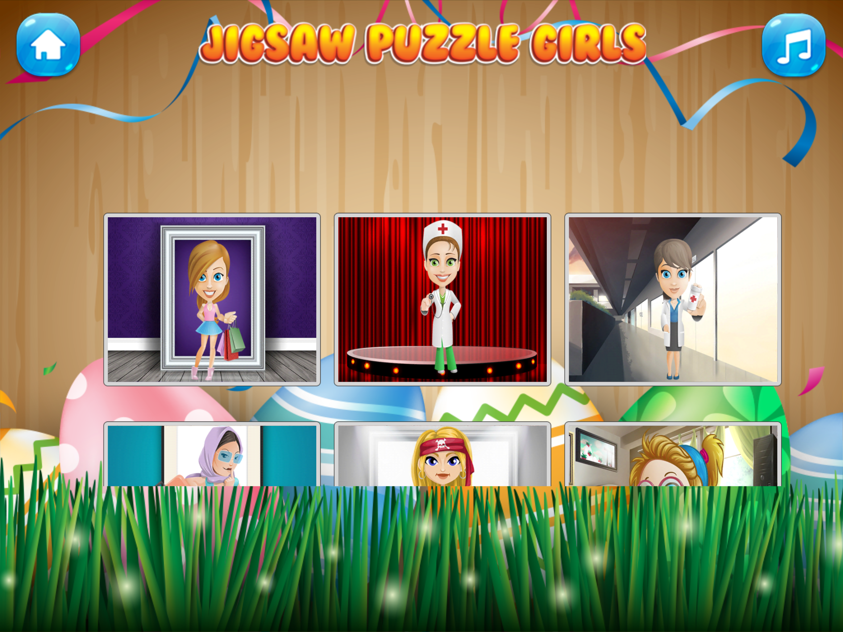 jigsaw girls cartoon screenshot 7