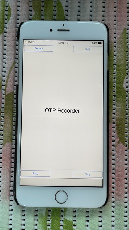 Secure OTP Voice Recorder