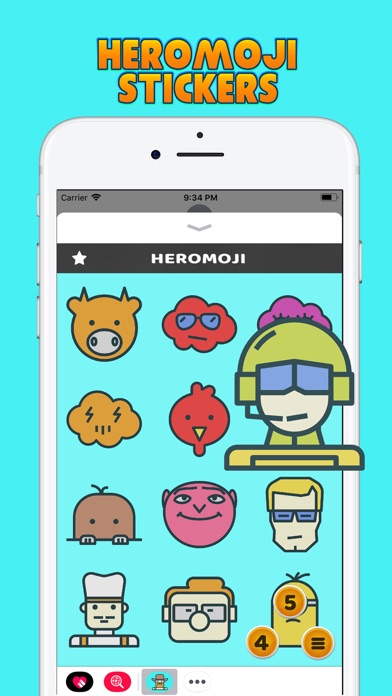 HeroMoji Stickers screenshot 3