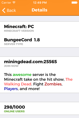 Servers Pro - for Minecraft PE screenshot 4