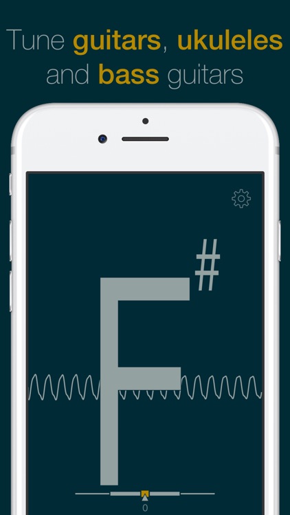 Tuner for Guitar, Ukulele and Bass