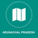 Arunachal Pradesh, India : Off-line GPS Navigation