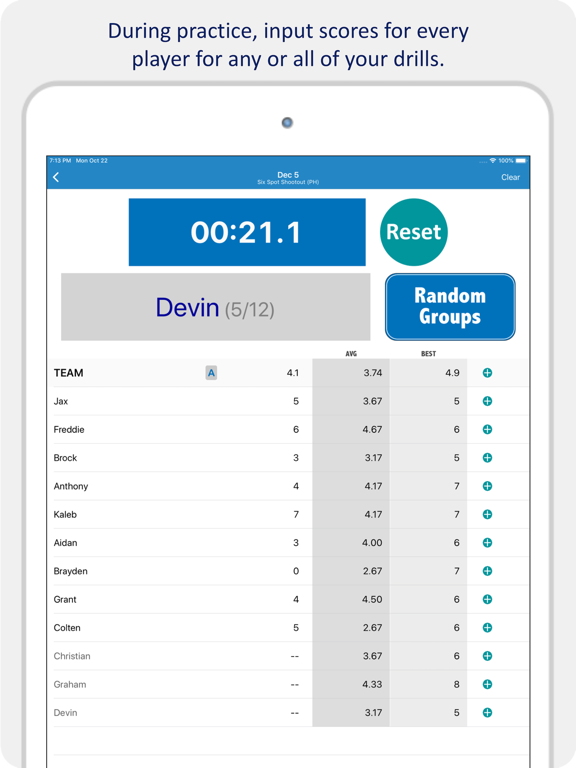 Basketball Drill Down iPad screenshot 4 - Sports app