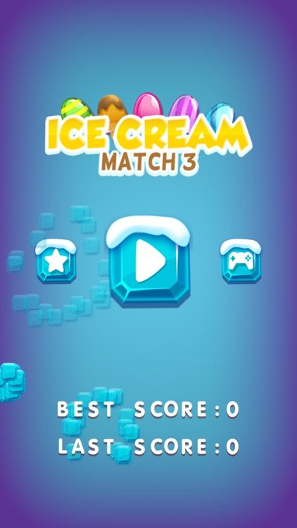 Ice cream match 3 puzzle game screenshot-3