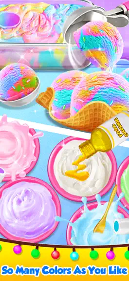Game screenshot Unicorn Ice Cream apk