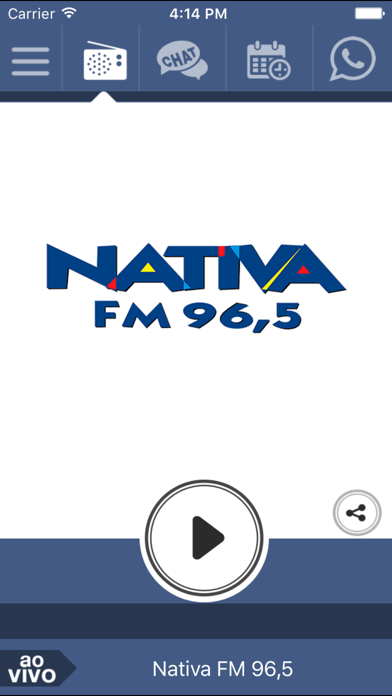 Screenshot #1 pour Nativa FM 96,5