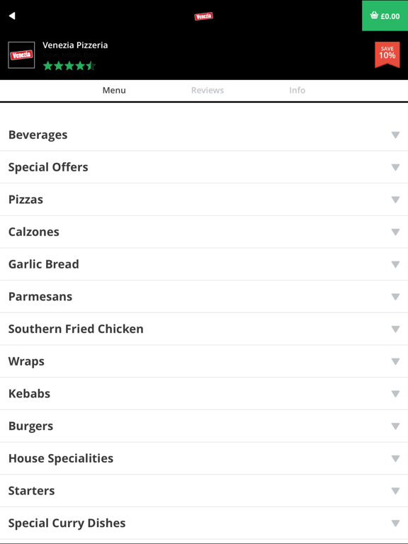 Screenshot #6 pour Venezia Pizzeria & Curry House