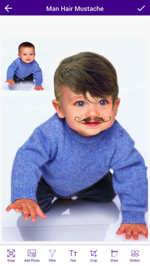 Man Hair Mustache Camera Photo Editor(圖1)-速報App