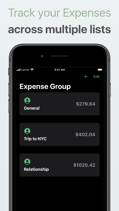 Daybook: Tracks your money Screenshot