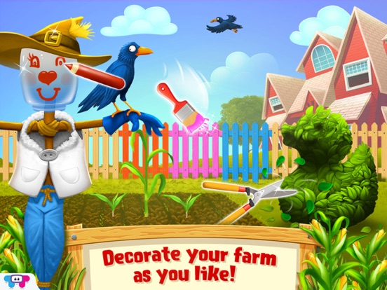 Little Farmers - Care, Fix & Decorate iPad app afbeelding 4