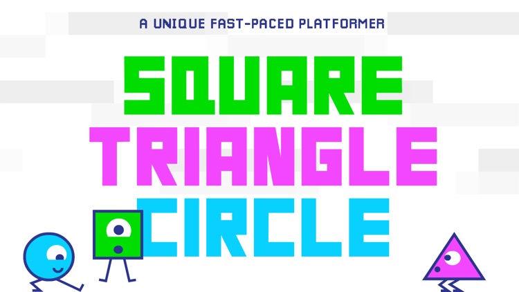 STC - Square Triangle Circle fast-paced platformer screenshot-0