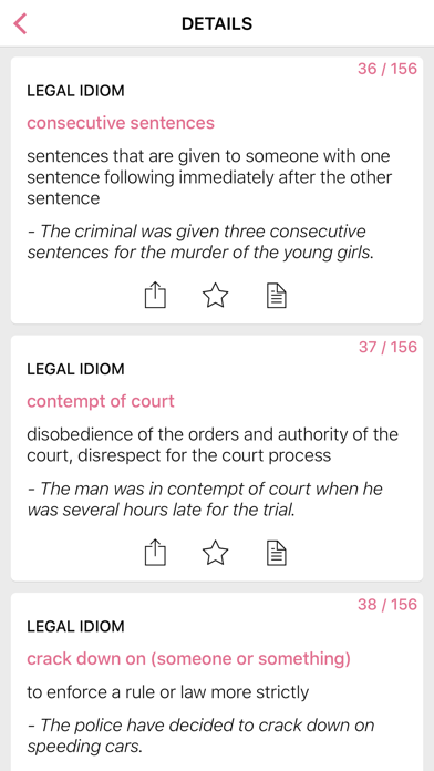 Legal - Negotiation idioms Screenshot