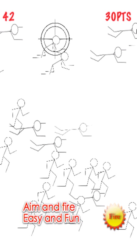 A Stickman Sniper: War Game screenshot 2