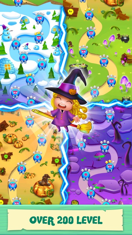 Magic Witch Pop: Bubble Shooter Games screenshot-4