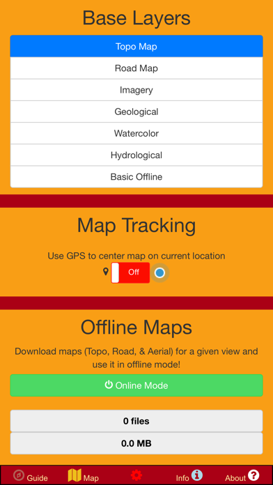 Outdoor Explorer Utah - Map Screenshot